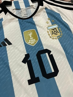 Camiseta Seleccion Argentina 3 Estrellas #10 Messi - Area Nueve Quilmes