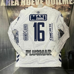 Camiseta Quilmes Manga Larga Blanca 2023 Hummel #16