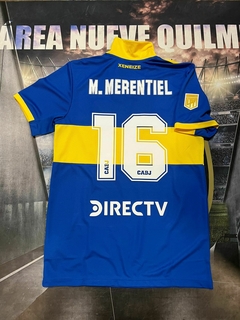 Camiseta Boca 2023 titular #16 Merentiel - comprar online