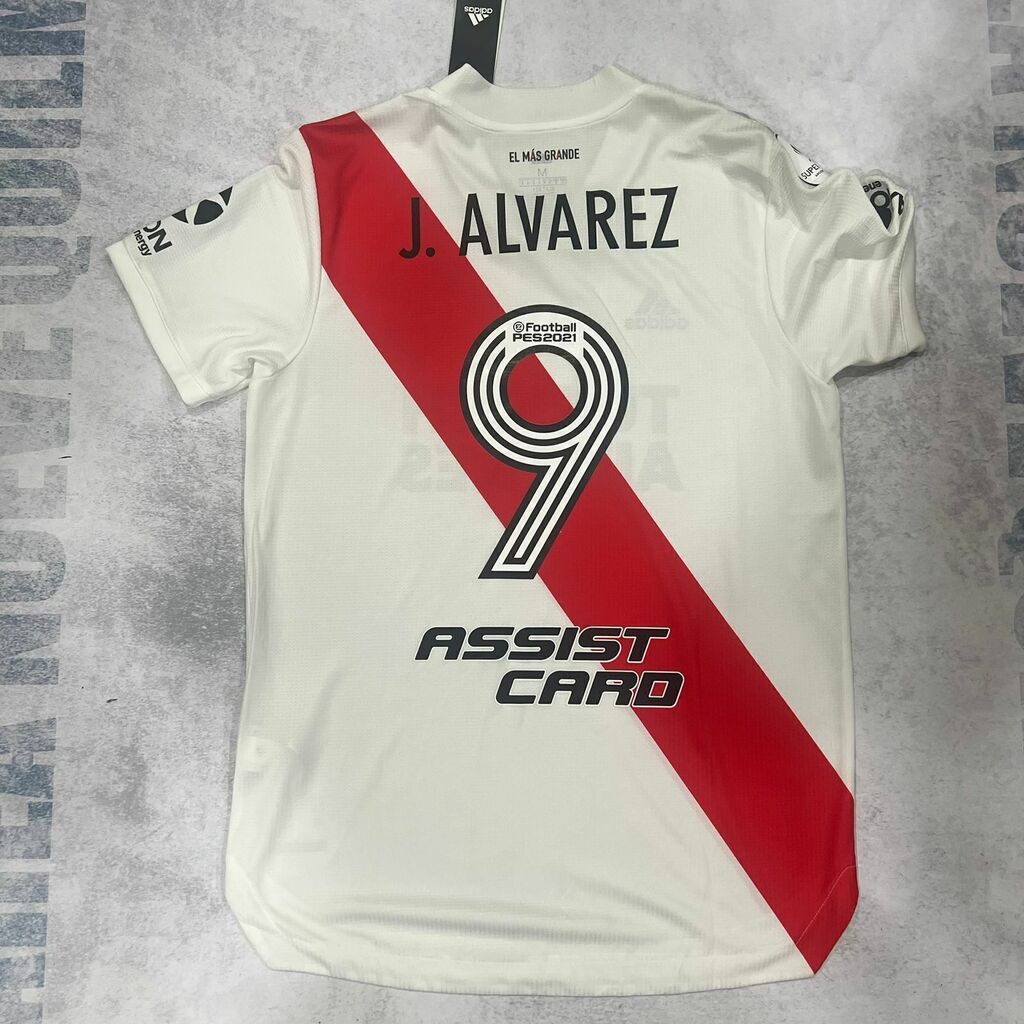 Camiseta River 2020 2021 Supercopa 9 J.Alvarez