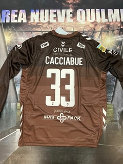 Camiseta Platense 2023 alterantiva manga larga #33 Cacciabue