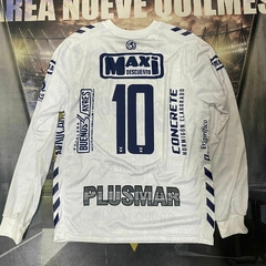 Camiseta Quilmes Manga Larga Blanca 2023 Hummel #10