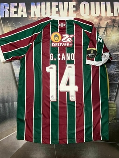 Camiseta Fluminense Final Libertadores 2023 #14 G.Cano - Area Nueve Quilmes