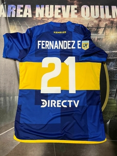 Camiseta Boca 2023 titular #21 Fernandez E.