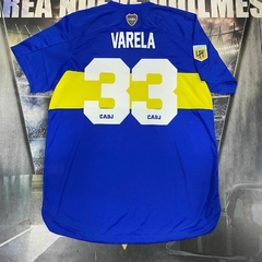 Camiseta Boca 2022 Final Vs Tigre #33 Varela - comprar online