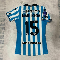 Camiseta Racing Final Copa Sudamericana 2024 titular #15 Martirena