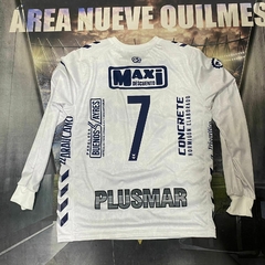 Camiseta Quilmes Manga Larga Blanca 2023 Hummel #7