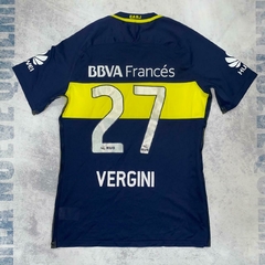 Camiseta Boca Titular 2016/2017 #27 Vergini