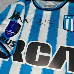 Camiseta Racing Final Copa Sudamericana 2024 titular #10 R.Martinez en internet