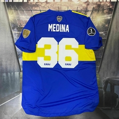 Camiseta Boca Copa Libertadores 2022 Heatrdy #36 Medina