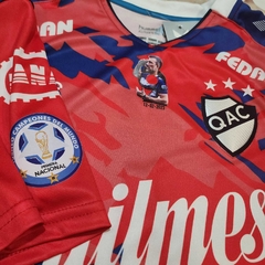 Camiseta arquero Quilmes 2023 Roja Homenaje a Pavone Hummel - comprar online