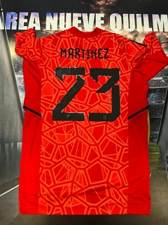 Camiseta Seleccion Argentina Afa Arquero Naranja #23 Martinez