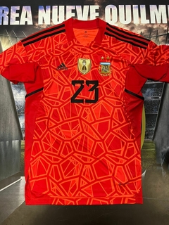 Camiseta Seleccion Argentina Afa Arquero Naranja #23 Martinez en internet