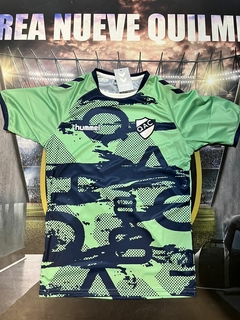 Camiseta Prematch Quilmes Verde 2023 Hummel