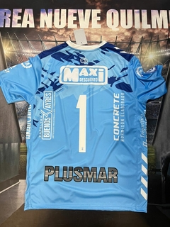 Camiseta Quilmes Arquero Celeste 2023 Hummel - comprar online