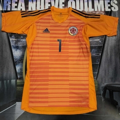 Camiseta Arquero Seleccion Colombia 2018 Naranja #1