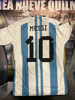 Camiseta Seleccion Argentina Afa Mundial Titular #10 Messi Vs Francia - comprar online