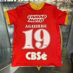 Camiseta Arsenal 2023 alternativa roja #19 Aguirre
