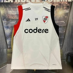 Musculosa entrenamiento River 2024 Blanca #29