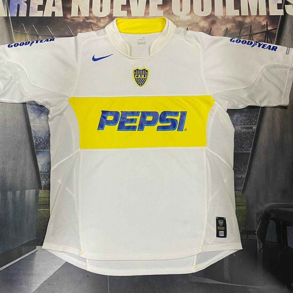 Camiseta Boca 2004 alternativa 9 Palermo