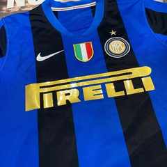 Camiseta Inter de Milan 2008-2009 titular #4 Zanetti - comprar online