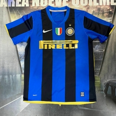 Camiseta Inter de Milan 2008-2009 titular #4 Zanetti