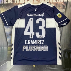 Camiseta Gimnasia de La Plata 2021 alternativa #43 Ramirez