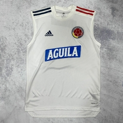 Musculosa Entrenamiento Seleccion Colombia 2021 blanca