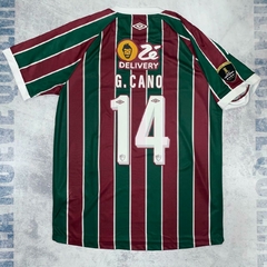 Camiseta Fluminense Final Libertadores 2023 #14 G.Cano en internet