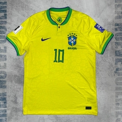 Camiseta Seleccion Brasil Eliminatorias Mundial 2026 titular #10 Neymar