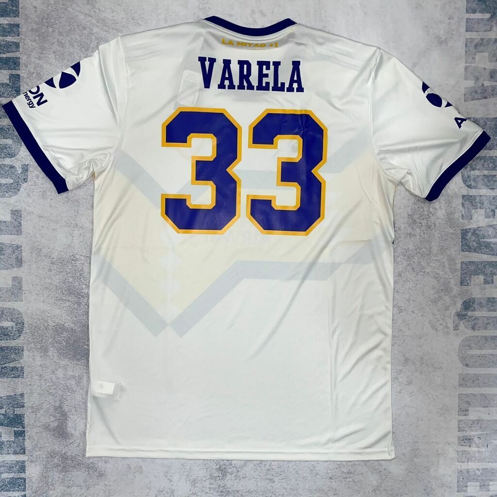 Camiseta Boca 2020 alternativa 33 Varela