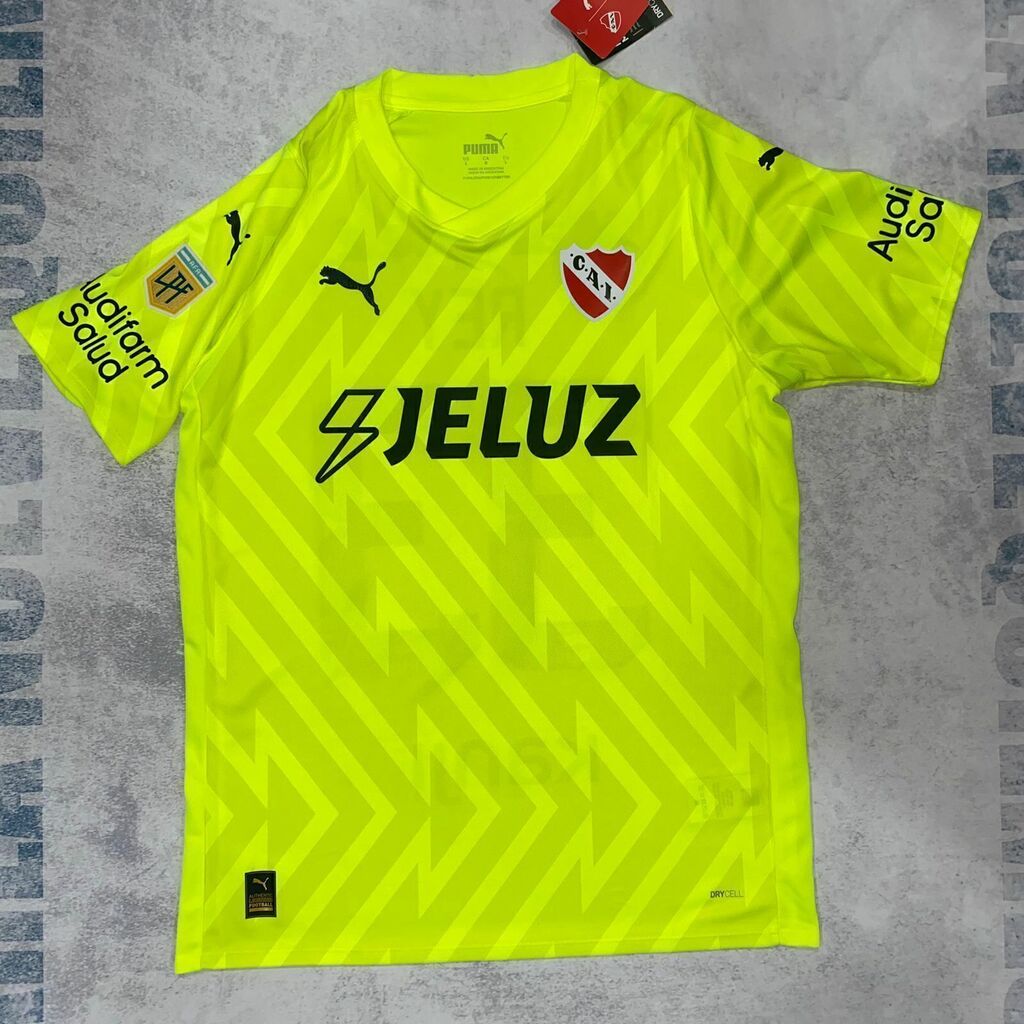 Camiseta arquero Independiente 2023 amarilla 33 Rey