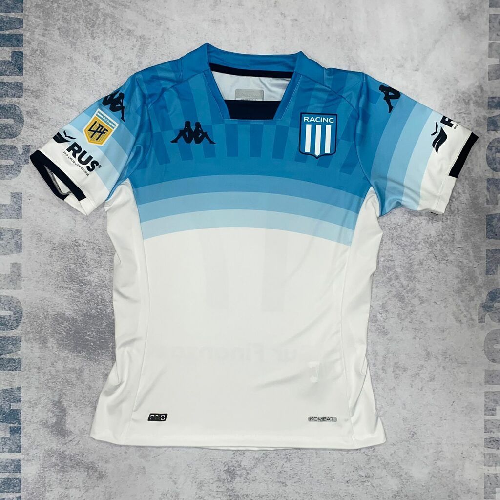 Camiseta Racing 2024 alternativa blanca 17 Carbonero