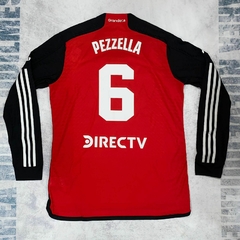 Camiseta River 2023-2024 Copa Libertadores alternativa mangas largas #6 Pezzella - comprar online