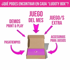 SUSCRIPCIÓN LÚDICA - ENVÍO GRATIS!!! en internet