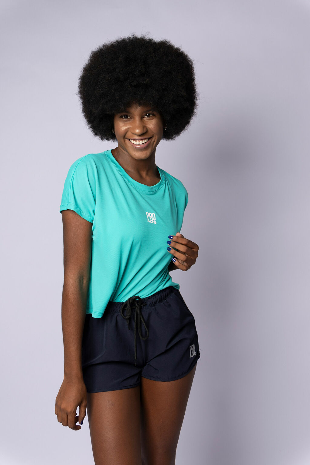 SHORT FEMININO ESSENTIAL MARINHO