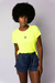 CROPPED | ESSENTIAL | AMARELO NEON