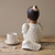 Moringa Noiva com Copo em Cerâmica do Jequitinhonha - buy online