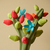 Mandacaru com Flores em Madeira - Aline - comprar online