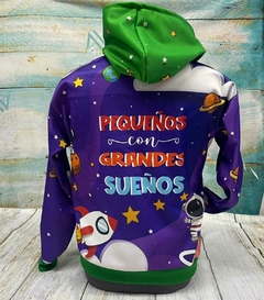 ART. 260 CAMPERA FULL ASTRONAUTA VERDE