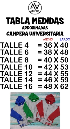 Art. 125 Campera Universitaria