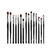 Babe Faves - 15 Eye Brush Set Morphe - comprar online