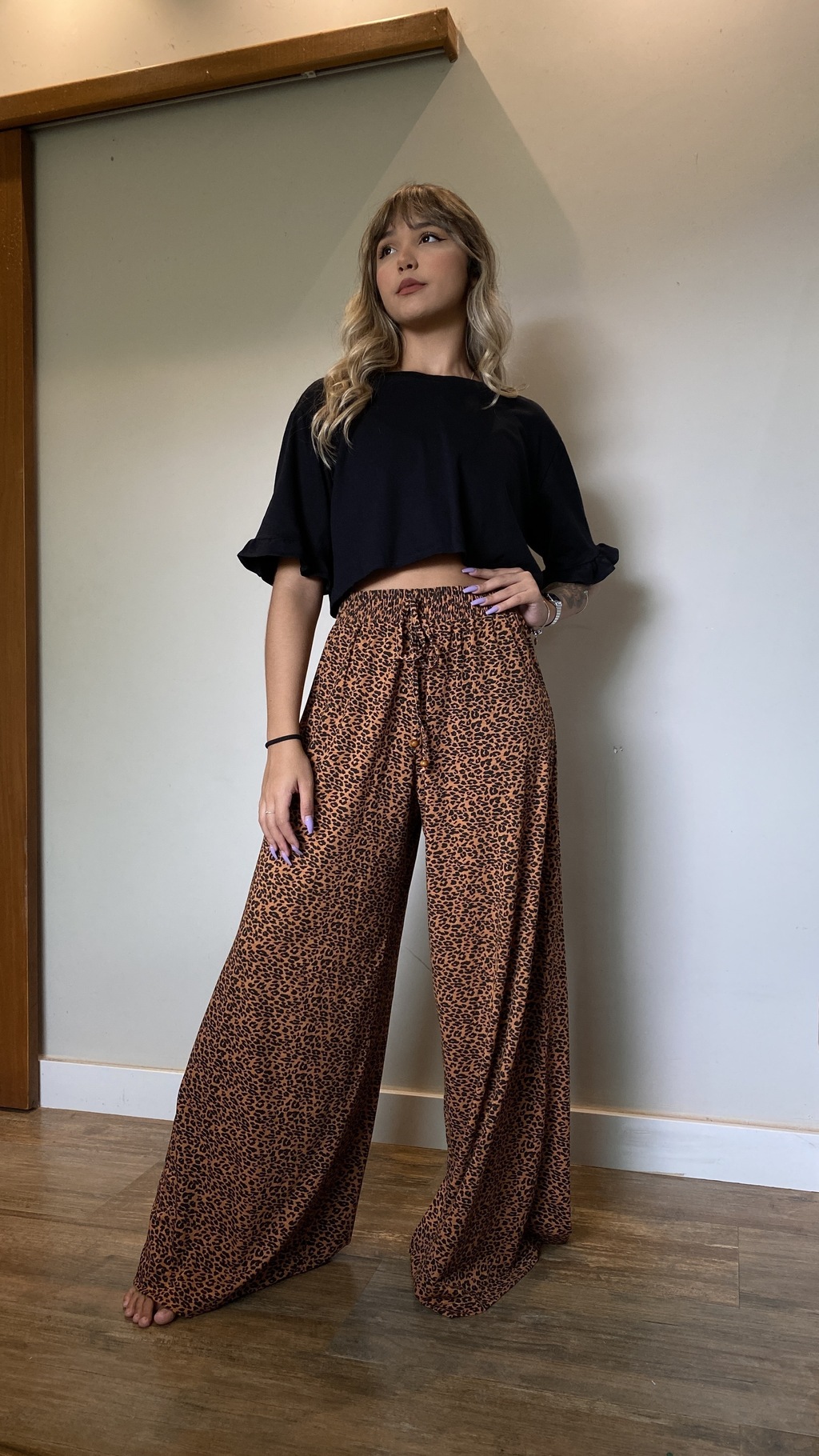 CALÇA PANTALONA ONÇA