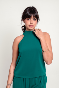 Blusa básica nadador Soho Verde Floresta