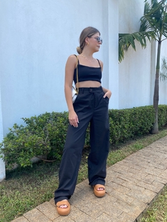 wide leg sthe - preta