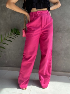 Wide Leg Sthe - rosa - loja online