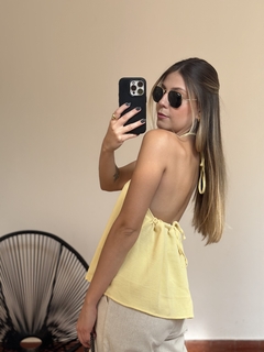 blusa Amelie - amarelo - comprar online