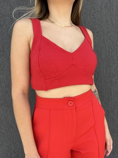 Cropped Isla - vermelho - comprar online