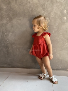 Romper Anna - vermelho