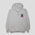 hoodie estampado oversize "unreal" - tienda online